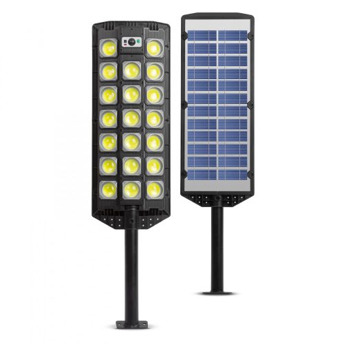 Szolár fali reflektor - 520 SMD LED - 3000 lm - 20W - 4500 mAh - IP65